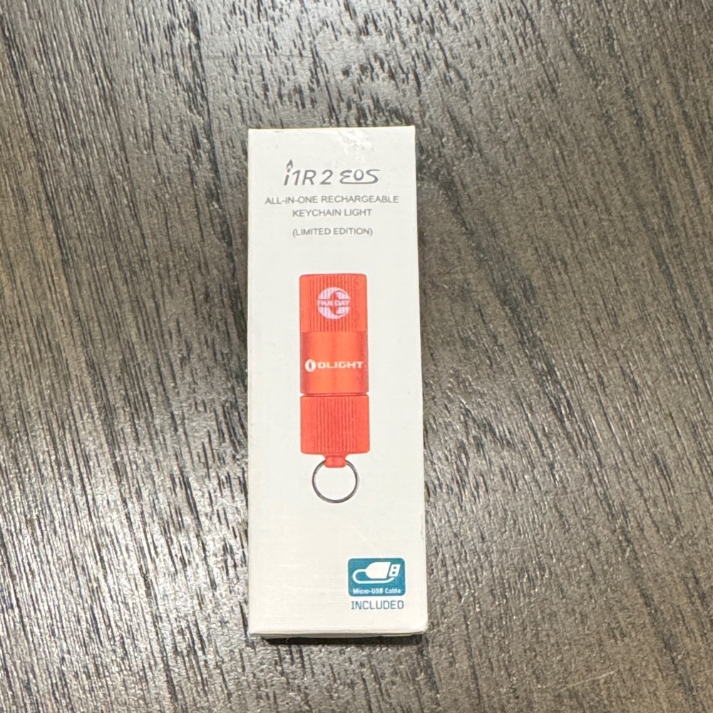 Olight Orange Limited Edition Rechargeable Keychain Light